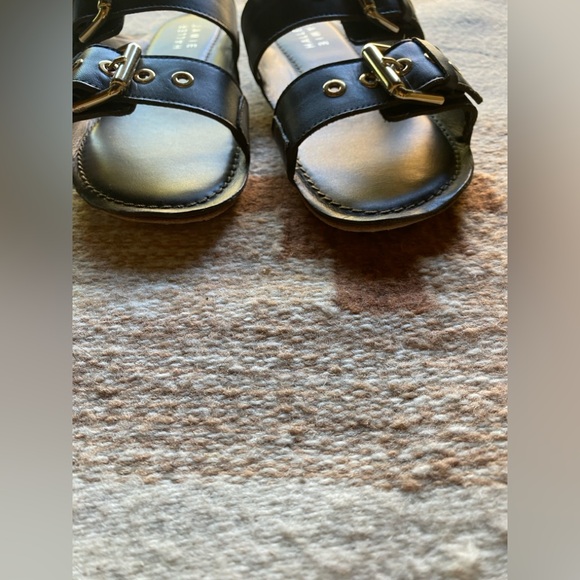 Jamie Haller Olive Double Buckle Slide Sz 38 - Picture 4 of 4